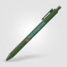 Stylo rétractable en plastique recyclé avec toucher doux Bloom