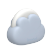 Cloudy Kreafunk® Lamp
