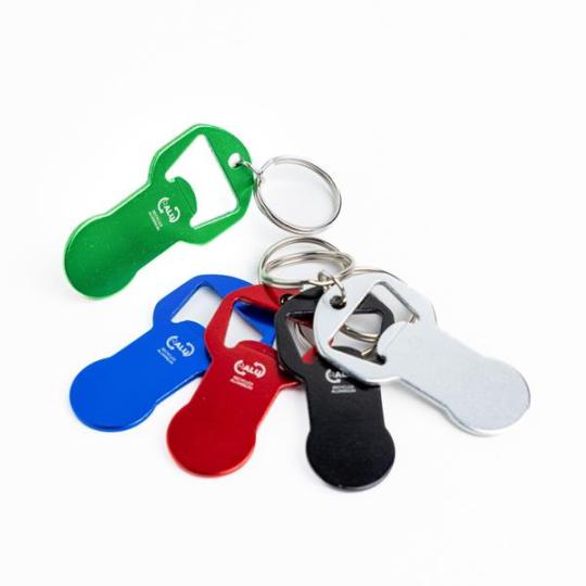 Porte-clés ouvre capsules...