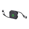 Suporte para telemóvel de 100 W com cabo retrátil San Jose Urban Vitamin®