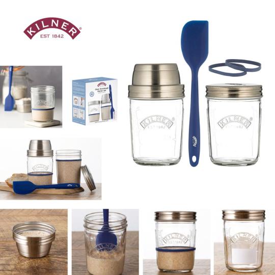 Kilner® sourdough starter kit