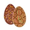 XL-sized gift box with Belgian chocolate Easter eggs, including 3 Zen teas (Production)