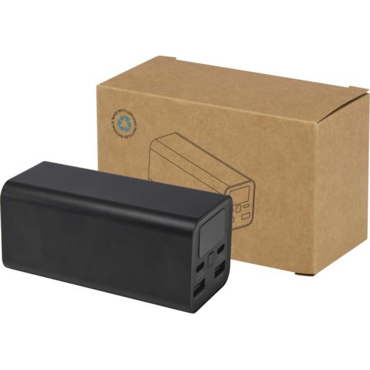 Powerbank para portátil de alumínio reciclado de 20.000mAh e 70W Acamar
