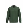 Sweatshirt eco-responsável 1/2 fecho com gola tipo polo com ombros descaídos unissexo Native Spirit®