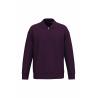 Sudadera eco-responsable 1/2 cierre con cuello tipo polo con hombros caídos unisex Native Spirit®