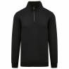 Sweatshirt eco-responsável gola subida 1/2 fecho de homem Native Spirit®