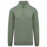 Eco-friendly high collar 1/2 zip men's sweatshirt Native Spirit®