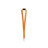 Lanyard de poliéster con cierre de seguridad Leeds
