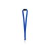 Lanyard de poliéster con cierre de seguridad Leeds