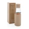 Bouteille d'hydratation en verre avec housse de protection Ukiyo