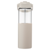 Juno 590 ml glass water bottle