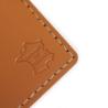Etiqueta de bagagem em couro reciclado Milou Citizen Green®
