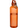 Garrafa de água de plástico reciclado RCS de 750 ml com mosquetão Oregon