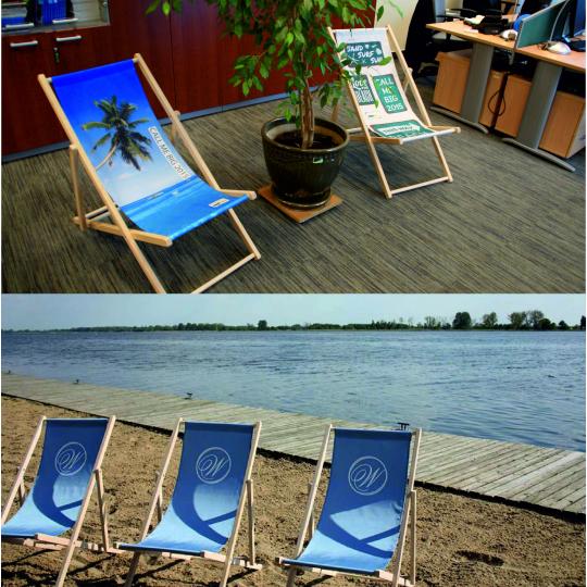 Cadeiras de praia personalizadas