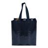 Shopping bag for bottles in laminated PP 120g/m² (6 bottles), with short handles in Manduria tape
