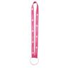 Lanyard avec support de gobelets avec impression en sérigraphie (Production Standard)