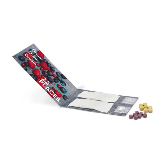 2 tea capsules with two...