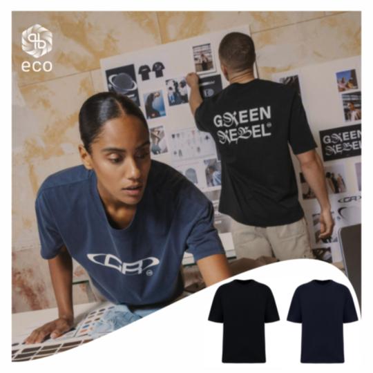 T-shirt de homem e mulher oversize