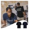 T-shirt de homem e mulher oversize
