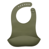 Silicone bib with tray