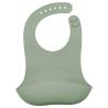 Silicone bib with tray