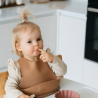 Babete silicone com bandeja