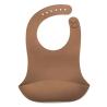 Silicone bib with tray