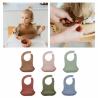 Babete silicone com bandeja
