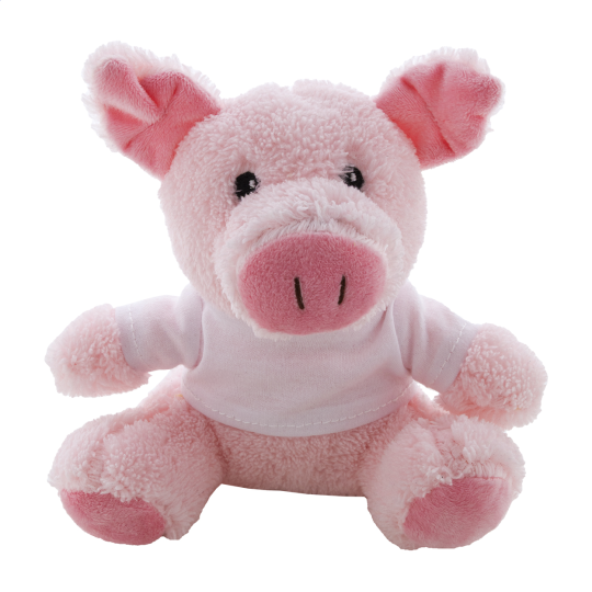 Cerdito de peluche RPET Reoink