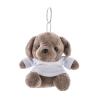 Porta-chaves peluche cão