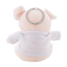 PigFob plush pig keychain