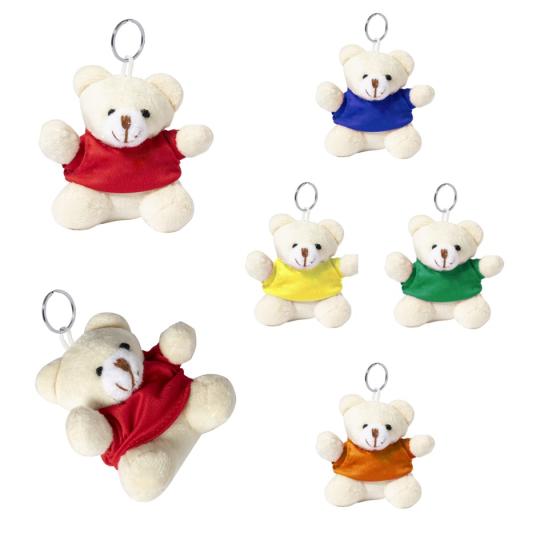 Porte-clés ours en peluche