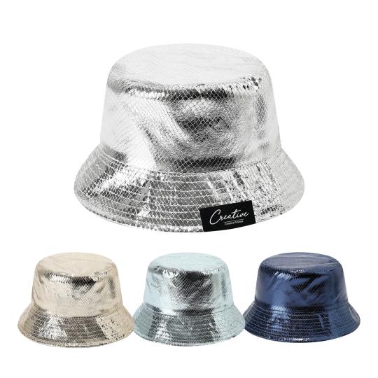 Bucket Hat with Laser...
