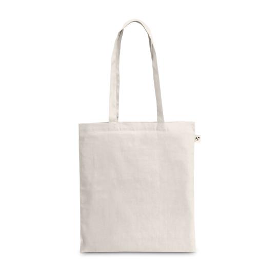 100% recycled cotton bag...