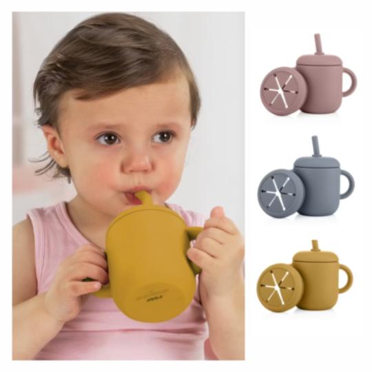 Vaso 2 en 1 con pajita...