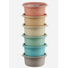 Ensemble de 6 pots pour collations de 300 ml Nip Storage