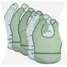 Ensemble de 5 bavoirs avec fermeture velcro MiaMia