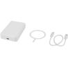 Powerbank magnético inalámbrico de 10.000 mAh y 15 W con PD de 20 W - hecho de plástico reciclado Acrab