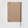 Refillable notebook set in two-tone recycled PU with A5 Xanadu pen