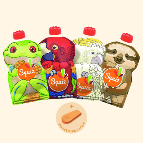 Sachets réutilisables pour...