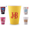 Vaso de papel PE de 1 capa, 350 ml (12 oz) (Producción)