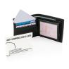 RFID card with anti-skimming protection and active blocking chip