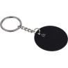 Risa recycled stainless steel round keyring