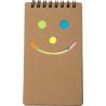Notepad with Kim sticky strips