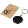 Porta-chaves de bola de futebol em aço inoxidável reciclado Ciro