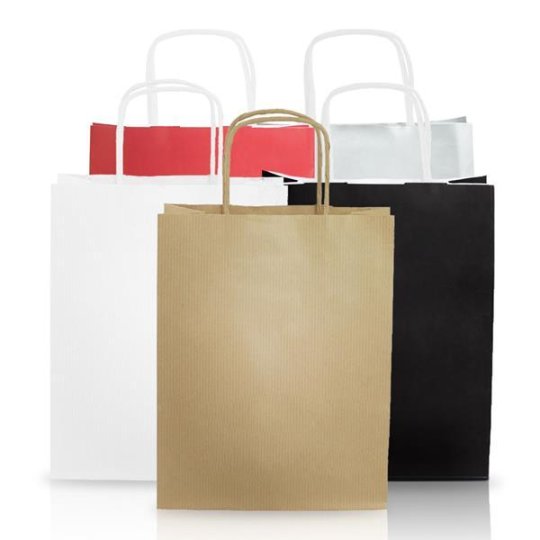 Sac en papier kraft coloré...