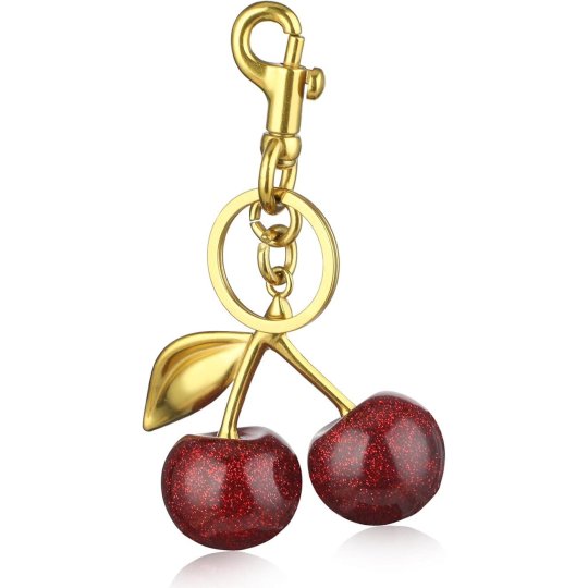Porte-clés forme cerise