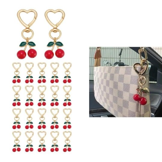 Porte-clés cerise ensembles...