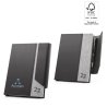 Agenda A5 en PU reciclado y 300D rPET Austen