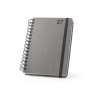 Agenda A5 con anillas de piel reciclada Simmel